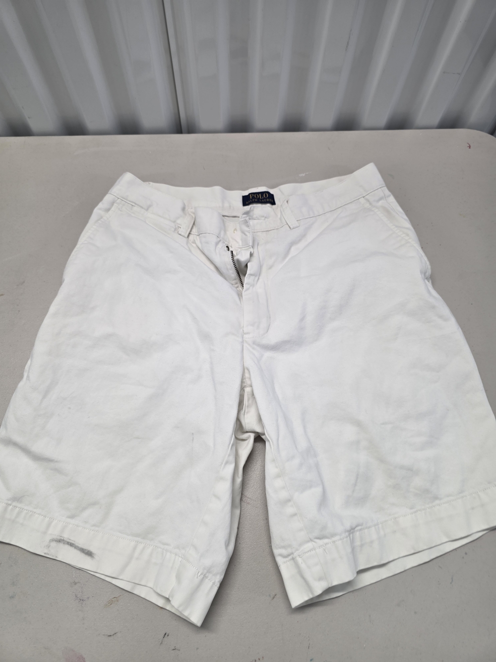 Polo Ralph Lauren White Chino Shorts Men's Size 32x9